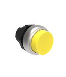 PUSH-PUSH BUTTON ACTUATOR Ø22MM PLATINUM SERIES, EXTENDED. PUSH ON-PUSH OFF, YELLOW