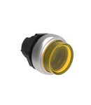 Buton luminos, diametru Ø22MM PLATINUM SERIES, EXTENDED, YELLOW