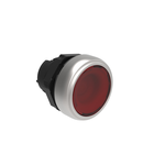 Push buton luminos Ø22MM PLATINUM SERIES, FLUSH. PUSH ON-PUSH OFF, RED