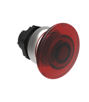 Buton ciuperca luminos Ø22MM PLATINUM SERIES, diametru, Ø40MM. RED