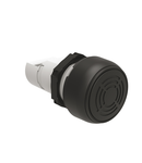 CONTINUOUS OR PULSE-TONE MONOBLOCK BUZZER Ø22MM PLATINUM SERIES, 9-15VAC/DC, IP66, IP67, IP69K, UL TYPE 4X - 80DB