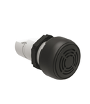 CONTINUOUS OR PULSE-TONE MONOBLOCK BUZZER Ø22MM PLATINUM SERIES, 18-30VAC/DC, IP40 - 90DB