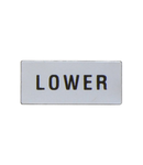 Eticheta cu text pentru LPX AU100 LEGEND HOLDER, LOWER
