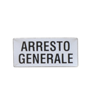 Eticheta cu text pentru LPX AU100 LEGEND HOLDER, ARRESTO GENERALE