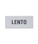 Eticheta cu text pentru LPX AU100 LEGEND HOLDER, LENTO