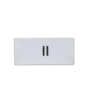 Eticheta cu text pentru LPX AU100 LEGEND HOLDER, INTERNATIONAL LABELS FOR PUSH-BUTTONS, II