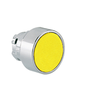 PUSH-PUSH BUTTON ACTUATOR, Ø22MM 8LM METAL SERIES, FLUSH, YELLOW