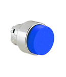 PUSH-PUSH BUTTON ACTUATOR, Ø22MM 8LM METAL SERIES, EXTENDED, BLUE