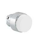 PUSH-PUSH BUTTON ACTUATOR, Ø22MM 8LM METAL SERIES, EXTENDED, WHITE