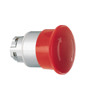 Cap buton ciuperca , Ø22MM 8LM METAL SERIES, LATCH, TURN TO RELEASE, Ø40MM. FOR NORMAL STOPPING. RED