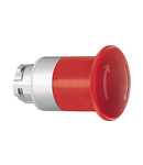 Cap buton ciuperca , Ø22MM 8LM METAL SERIES, LATCH, TURN TO RELEASE, Ø40MM. FOR EMERGENCY STOPPING. ISO 13850. RED