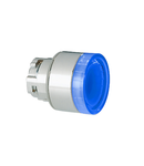 Buton luminos, diametru, Ø22MM 8LM METAL SERIES, FLUSH, WITH SIDE VISIBILITY, BLUE