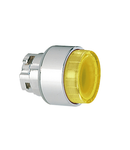 Buton luminos, diametru, Ø22MM 8LM METAL SERIES, EXTENDED, YELLOW