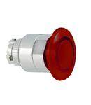 Buton ciuperca luminos, Ø22MM 8LM METAL SERIES, LATCH, PULL TO RELEASE, Ø40MM. RED