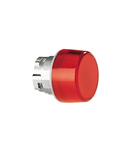 Cap lampa semnalizare, Ø22MM 8LM METAL SERIES, RED