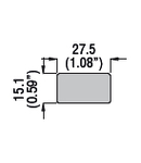 BLANK PAPER LABEL FOR WRITING (FOR LM2T AU105)