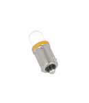 YELLOW MULTILED BULB BA9S 24VAC/DC 10X28MM