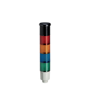 STEADY LIGHT MODULE. Ø45MM. BUILT-IN LED CIRCUIT. GREEN, BLUE, ORANGE, RosuWITH CONTINUOUS OR PULSED SOUND, 24VDC