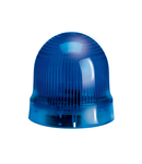 SOUND-LIGHT PULSED OR CONTINUOU MODULE. Ø62MM. BULB INCLUDED, BLUE, 24VAC/DC (80DB)