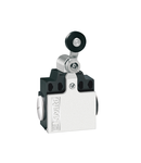 Limitator de cursa, K SERIES, ROLLER LEVER PLUNGER, 2 SIDE CABLE ENTRY. DIMENSIONS COMPATIBLE TO EN 50047, PLASTIC BODY, CONTACTS 2NC SLOW BREAK. METAL ROLLER