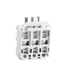 Suport fuziblie cu montaj pe sina R/BLOCK FOR SeparatorS, FOR GA016 A-GA032 A. SUITABLE FOR 10.3X38 FUSE SIZE