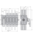 UL98 Intrerupator rotativ tetrapolar, SIMULTANEOUS CLOSING OPERATION AS Separator POLES. FOR GL0200C1UL VERSION