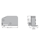 Contact auxiliar FOR Separator TYPES GE0050F, GE0050FT4, GE0125F, GE0125FT4, GE0160N AND GE0160NT4, 1NO/1NC CHANGEOVER/SPDT