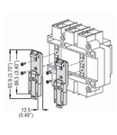 ADAPTER KIT FOR 35MM DIN FIXING, FOR GE...P TYPES ONLY