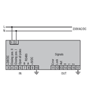 Motor pentru actionare separator. RATED AUXILIARY SUPPLY tensiune 230VAC, FOR GE1000 E-GE1250 E AND GE1000 ET4-GE1250 ET4