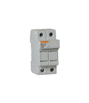 Suport fuziblie cu montaj pe sina R, FOR 10X38MM FUSES. 32A RATED CURRENT AT 690VAC, 1P+N. WITHOUT STATUS INDICATOR. 2 module