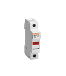 Suport fuziblie cu montaj pe sina R, FOR 10X38MM FUSES. 32A RATED CURRENT AT 690VAC, 1P. WITH STATUS INDICATOR. 1 MODULE