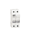 Suport fuziblie cu montaj pe sina R UL CERTIFIED FOR CLASS CC FUSES FOR NORTH AMERICAN MARKET, FOR 10X38MM FUSES. 30A RATED CURRENT AT 690VAC, 2P. WITHOUT STATUS INDICATOR. 2 module