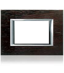 PLACA ORNAMENT 2 MODULE LEMN wenge BTICINO AXOLUTE