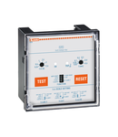 EARTH LEAKAGE RELAY WITH 1 OPERATION THRESHOLD, FLUSH MOUNT. EXTERNAL CT, 110VAC/DC-240VAC-415VAC