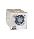 Releu de timp ON DELAY. SINGLE SCALE AND SINGLE tensiune, PLUG-IN AND FLUSH MOUNT VERSION 48X48MM, 24VAC/DC