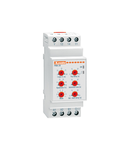 CURRENT MONITORING RELAY FOR SINGLE-PHASE SYSTEM, AC/DC MAXIMUM CURRENT CONTROL, 5A OR 16A