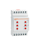 CURRENT MONITORING RELAY FOR SINGLE-PHASE SYSTEM, AC/DC MINIMUM AND MAXIMUM CURRENT CONTROL, 0.02 - 0.05 - 0.25 - 1 - 5 - 16A