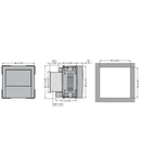 INTERFACE PROTECTION UNIT COMPLIANT WITH ITALIAN STANDARD CEI 0-21, APRIL 2019 EDITION FOR trifazat SYSTEM, IN LOW tensiune, DUAL THRESHOLD MINIMUM AND MAXIMUM tensiune AND FREQUENCY PROTECTION, 230VAC - 400VAC