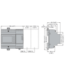 INTERFACE PROTECTION UNIT COMPLIANT WITH ITALIAN STANDARD CEI 0-21, APRIL 2019 EDITION FOR trifazat SYSTEM, IN LOW tensiune, DUAL THRESHOLD MINIMUM AND MAXIMUM tensiune AND FREQUENCY PROTECTION, 230VAC - 400VAC