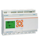 MICRO PLCS, BASE MODULE, AUXILIARY SUPPLY tensiune 24VDC, 12/8 RELAY. BUILT-IN RS485