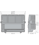 Incarcator automat de baterii, SWITCHING BCG SERIES, FOR SEALED AND NOT SEALED LEAD-ACID BATTERIES, 1 CHARGING LEVEL. 12VDC OUTPUT, 12A