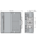 Incarcator automat de baterii, SWITCHING BCG SERIES, FOR SEALED AND NOT SEALED LEAD-ACID BATTERIES, ACCESSORIES, ADAPTER FOR DIN RAIL VERTICAL MOUNTING ONLY FOR BCG 06 12 AND BCG 05 24