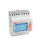 Contor trifazat EXPANDABLE, MID CERTIFIED, CONNECTION BY CT /5A SECONDARY, 2 PROGRAMMABLE STATIC OUTPUTS, 4U, MULTI-MEASUREMENTS