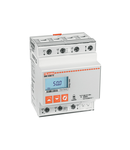 Contor trifazat, NON EXPANDABLE, MID CERTIFIED, UTF CERTIFIED. CONNECTION BY CT /5A SECONDARY, 4U, 2 PROGRAMMABLE STATIC OUTPUTS, MULTI-MEASUREMENT