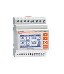 MODULAR LCD MULTIMETER, NON EXPANDABLE, GRAPHIC 128X80 PIXEL LCD, AUXILIARY SUPPLY 100-240VAC/110-250VDC. MULTILANGUAGE: ITALIAN, ENGLISH, FRENCH, SPANISH AND PORTUGUESE