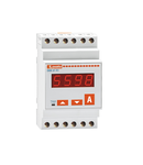 Ampermetru monofazat, 1 CURRENT VALUE, 1 MAX CURRENT VALUE, 1 MIN CURRENT VALUE. RELAY OUTPUT WITH CONTROL AND PROTECTION FUNCTIONS