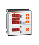 FLUSH-MOUNT LED MULTIMETER, NON EXPANDABLE, 47 ELECTRICAL PARAMETERS, BASIC VERSION, AUXILIARY SUPPLY 208-240VAC