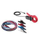 CURRENT CLAMP KITS FOR DMG M3…. PORTABLE DEVICES, COMPOSED BY 1 CURRENT CLAMPS 1000/1 AND 1 ALLIGATOR CLIP CABLE FOR tensiune MEASUREMENTS. FOR DMGM3900, IF MEASURING INPUTS FOR NEUTRAL-EARTH/GROUND AND NEUTRAL CURRENT ARE USED TOO