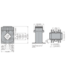 Transformator de curent, ACCURACY SOLID-CORE, FOR Ø28MM CABLE. FOR 30X10MM, 25X15MM, 20X20MM BUSBARS, 400A