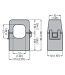 Transformator de curent, COMPACT PREWIRosuSPLIT-CORE, 36X36MM HOLE, 250A